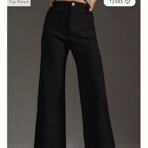 The Colette Black High-Waisted Pants